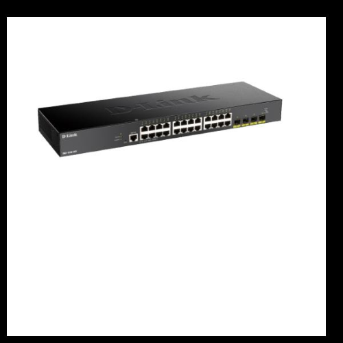 D-LINK SWITCH 24 PORTE GIGABIT SMART MANAGED